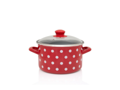 Metalac duboka šerpa sa poklopcem 18cm/3l