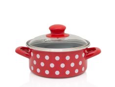 Metalac plitka šerpa sa poklopcem 16cm/1,5l