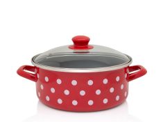 Metalac plitka šerpa sa poklopcem 20cm/2,75l