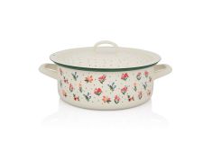 Metalac plitka šerpa cvjetne radosti 22cm/3.5l