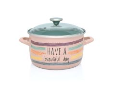 Metalac šerpa duboka sa poklopcem divan dan 24cm/6,75l