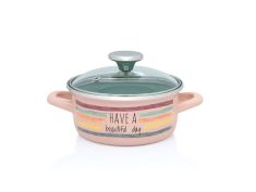 Metalac šerpa plitka sa poklopcem divan dan 16cm/1,5l