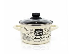 Metalac šerpa duboka sa poklopcem novum 16cm/2l