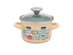 Metalac šerpa duboka sa poklopcem trpeza 14cm/1,5l