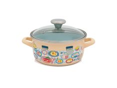 Metalac šerpa plitka sa poklopcem trpeza 18cm/2l