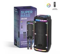 Zvučnik BSK-540 2x10" karaoke s 2 wireless mikrofon Gigatech