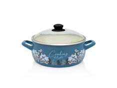 Metalac šerpa plitka sa poklopcem princ 20cm/3,1l