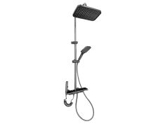 Tuš set usponski alu+nehrđajući čelik AM 621