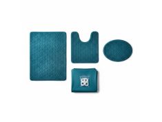 Set prostirki za kupatilo+paravan 4/1 AM-743