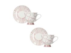 Set 2 šolje roza CC210 IRIS IDOL Tognana