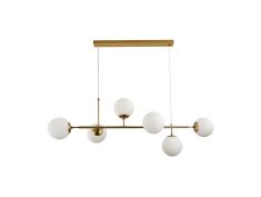 Luster LAWRENCE ML-220816-6S RAVNI ZLATNI