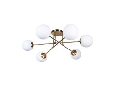 LUSTER LAWRENCE ML-220817-6R OKRUGLI ZLATNI