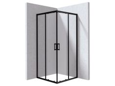 Tuš kabina 90x90 CRNI RAM KYC N099P DEANTE