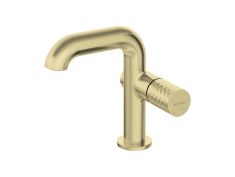 Baterija za lavabo SILIA HEXA BRUSHED GOLD BHS R24M Deante