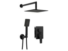 Tuš ugradni set BLUR NERO BXYZNQLM Deante