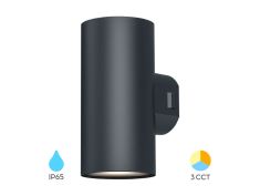 Svjetiljka baštenska zidna BRY-D-WL-SIVA-2X9W-3U1-IP65 BG38-02582