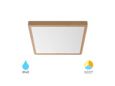 Plafonjera LED 26W 3u1 DRVENA KVADRATNA BRY-JADE-SLR BP07-10387