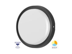 Brodska lampa sa senzorom LED 18W-KRUGCRNA- 3U1-IP65 BRY-BULKHEAD BC18-30781