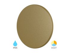 Svjetiljka zidna BRY-PALERMO-M-KRUGZLATNA- 12W-3U1-IP65 BG37-00286