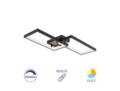 Plafonjera LED SA DALJINSKIM BRY-NELA-SS1- RND CRNA 40W IP20 BH17-04491