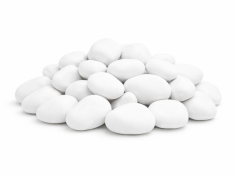 Kamen dekorativni bijeli - oblutak 6-10 cm 20 kg