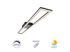 Plafonjera LED SA DALJINSKIM BRY-CRYSTALC 40W 3U1 BIJELA BH17-05091