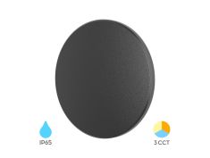 Rozetna zidna BRY-PALERMO-S-RND-CRNA- 10W-3U1-IP65 BG37-00181