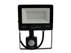 Reflektor LED sa senzorom crni LUMIA 20W