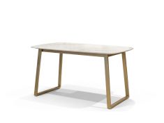 Sto trpezarijski KERAMIKA+METAL 1395x795x760 mm A2617