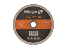 Ploča rezna za metal VCW121510 125x1,0mm Villager