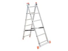 Ljestve kombinovane 2 sekcije 1,7 m B-LINE 2X6 GAZIŠTA