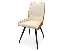 Stolica trpezarijska PVC+METAL 470x565x920 mm B2050