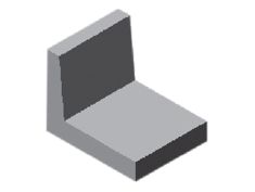 Betonski L element 40x50 cm ALMY BETON