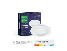 LED panel 3W 3CCT UGRADNI,OKRUGLI CX-R01-3-3CCT Green Tech
