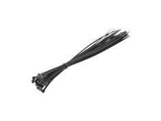 Vezica plastična CRNA 4,8x370 mm 25 kom HT2C713