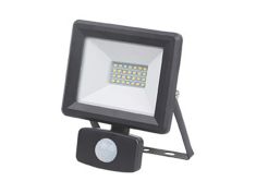 LED reflektor sa senzorom E-light 20W 6400K crni