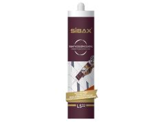 Silikon neutralni fasadni i građevinski - bijeli 300ml LS32 SIBAX