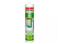 Brzosušeće akrilno brtvilo bijelo 280 ml Turbo Express Soudal