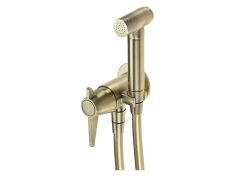 Baterija higijenska ugradna TEMISTO BRUSHED GOLD BQT_M34M Deante