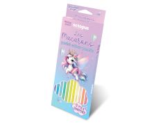 Drvene boje 12/1+šiljalo PASTEL UNL-2558 Octopus