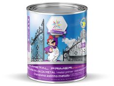 MYMETAL PRIMER BRZOSUŠIVI SIVI, temeljna boja za metal 0,75 L BAUMY