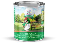 MYEMAJL SIVI premaz za zaštitu i dekoraciju metala i drveta 0,75 L BAUMY