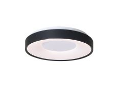 Plafonjera LED E-Light Leslie EL-40051A 24W 3000K-4000K-6500K Crna