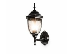 Lampa Vrtna Zidna Dagglas Crna ML-NF-607-1W
