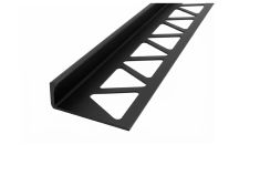 Aluminijska "L" lajsna Standard 10 mm Mat 270.10.MS CRNA