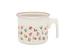 Metalac lonac za mlijeko cvjetne radosti 14cm/1,9l