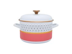 Metalac šerpa duboka 24 cm LUXURY ROSE