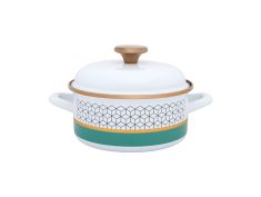 Metalac šerpa plitka 18 cm LUXURY MINT