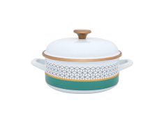 Metalac šerpa plitka 22 cm LUXURY MINT