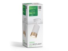 Svjetiljka LED Spot Green Tech GU10x1 Bijelo-Zlatna Boja